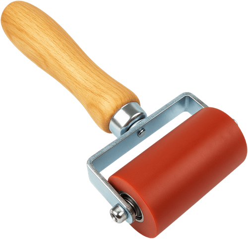 Aandrukroller Silicone 80 mm