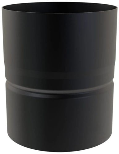 Aansluitingkachel 100 mm Mat Emaille Ø80 mm