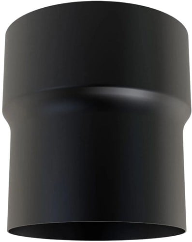 Aansluitingkachel 90 mm Mat Emaille Ø80 mm