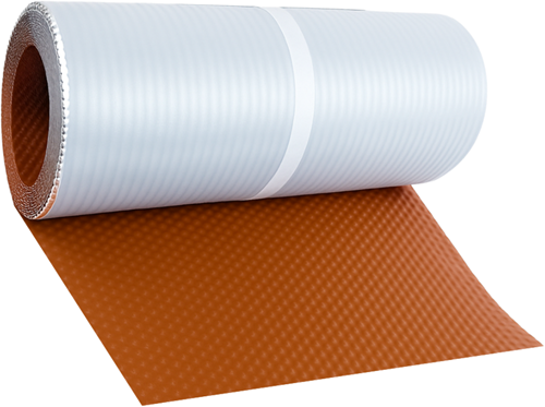 Aluminium Easyflex Loodvervanger Rood 300 mm 5 meter