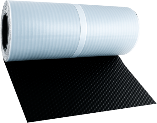 Aluminium Easyflex Loodvervanger Zwart 300 mm 5 meter