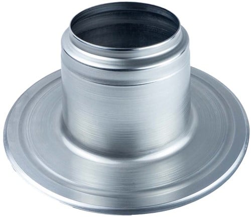 Anjo Aluminium Plakplaat 110-125 mm | Enkelwandig