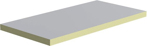 B keus Pir Plaat L Vlak 50 mm | 600x1200