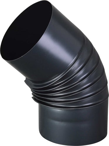 Bocht 45° | Ø110 mm | Blauw Gegloeid