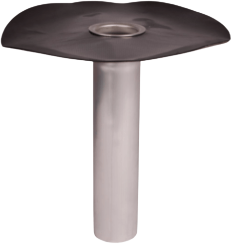 Covergard Dakdoorvoer EPDM | 90° L=300 DM50 Rond