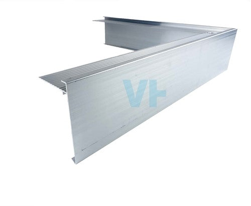 Daktrim Aluminium | 110x64 mm | Buitenhoek 500x500 mm