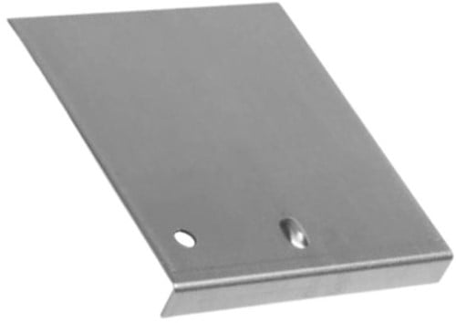 Daktrim Aluminium | 80x64 mm | Verbindingsplaatjes (Verpakt per 10 stuks)