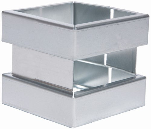 Dubbele Wrong Zink Vierkant | 80 x 80 mm