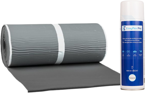 Easyflex Pro Epdm Loodvervanger Grafiet 300 mm 5 meter + Easyflex Primer | Meest voorkomende kleur