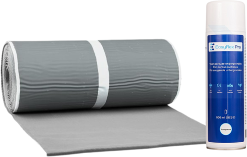 Easyflex Pro Epdm Loodvervanger Grijs 300 mm 5 meter + Easyflex Primer
