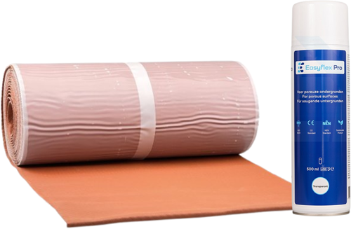 Easyflex Pro Epdm Loodvervanger Rood 300 mm 5 meter + Easyflex primer