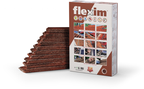 Flexim dakmortel bruin 20L – kant-en-klaar voor duurzame dakreparatie | Flexim