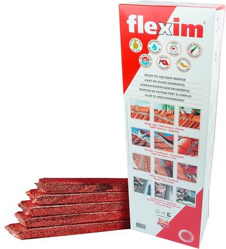 Flexim Dakmortel Rood 10L | Kleinverpakking