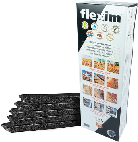 Flexim Dakmortel Zwart 10L | Kleinverpakking