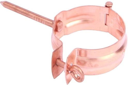 HWA Koper Beugel | Ø82 mm | Met Rechte Pin