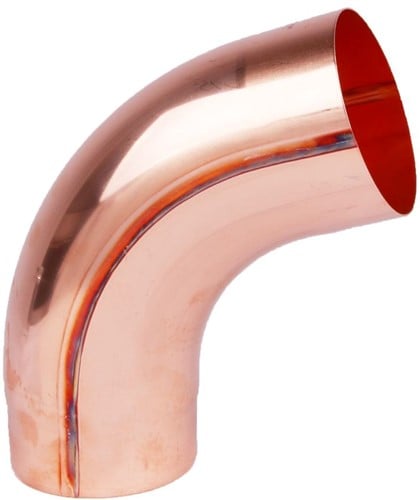 HWA Koper Bocht 72° | Ø60 mm