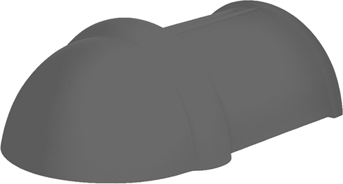 Koramic Leikleur Mat Halfronde Hoekkeperbeginvorst Vario 225 mm