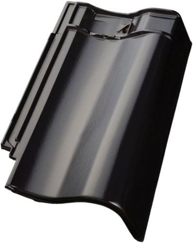 Koramic Madura Zwart Edel Engobe Gevelpan Rechts