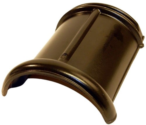 Koramic Vorst Vario 225 mm Matzwart Verglaasd