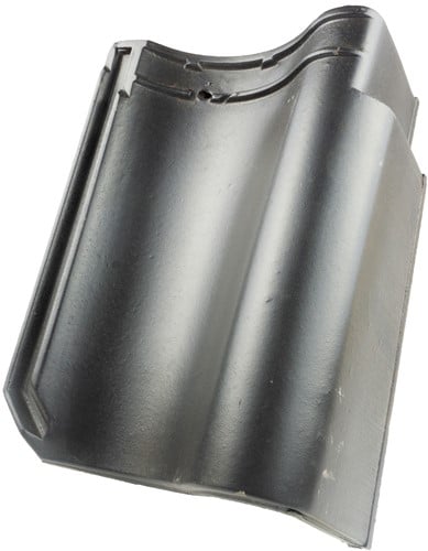 Koramic OVH Klassiek Gevelpan Rechts Zwart Satinet