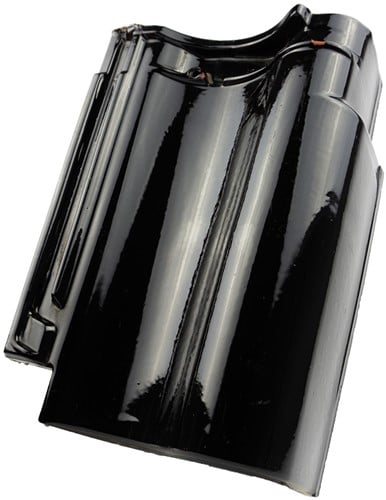 Koramic OVH Vario Zwart Verglaasd Gevelpan Rechts