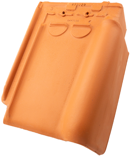 Koramic Tuile Du Nord 44 Gevelpan Rechts Natuurrood