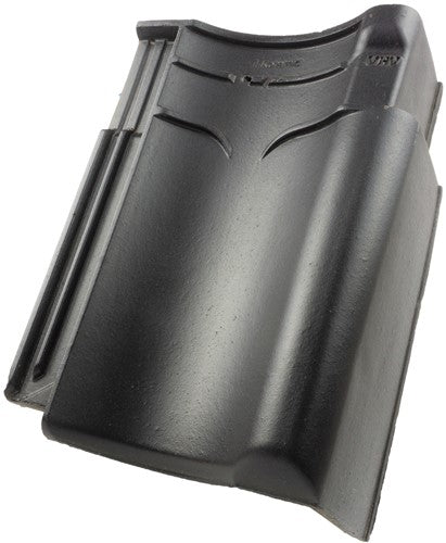 Koramic VHV Klassiek Gevelpan Rechts Zwart Satinet