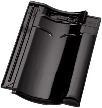 Koramic VHV Vario Matzwart Verglaasd Pan