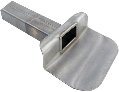 Loden Kiezelbak 60x80 mm 90° Kort 300 mm – ZKTech