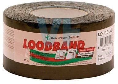 Loodband 75 mm 10 meter
