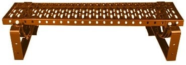 Looprooster Dak Rood 80 Cm