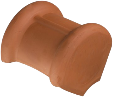 Monier Natuurrood Halfronde Eindvorst