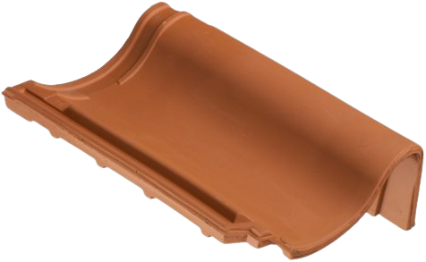 Monier OVH 206 Natuurrood Gevelpan Rechts