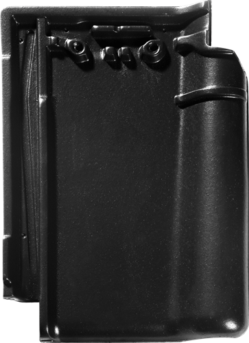 Monier Postel Orage Pan | Engobe Antraciet Vol Donker