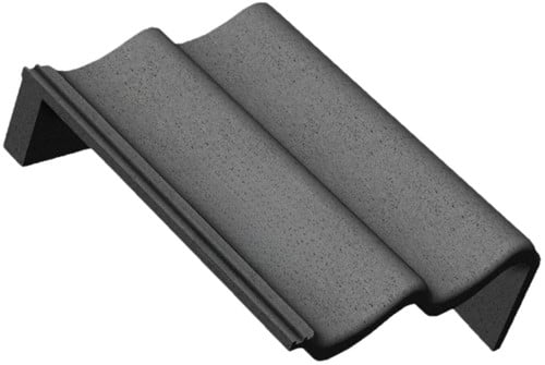 Monier Sneldek Novo+ Antraciet Chaperon Gevelpan Rechts