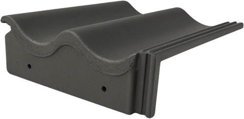 Monier Sneldek Novo+ Antraciet Chaperonpan 90°