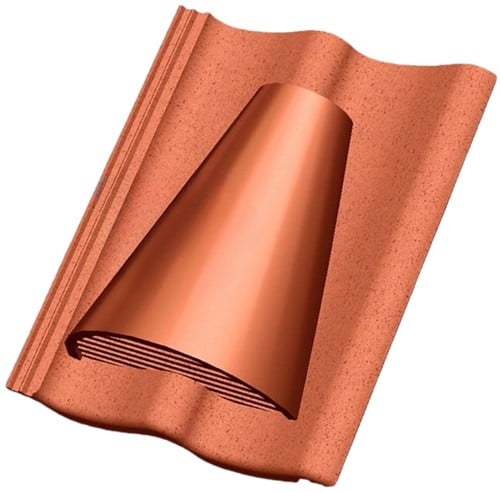 Monier Sneldek Novo+ Hollands Rood Ventilatiepan