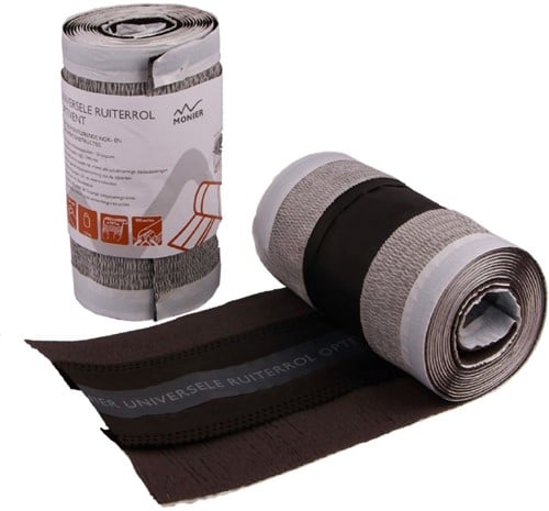 Monier Universele Ruiterrol Optivent 300–340 mm Antraciet | 5 meter