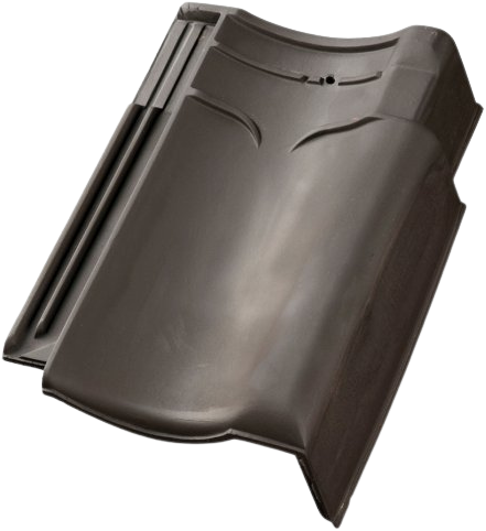 Monier VH-V Blauw Gesmoord Gevelpan Rechts