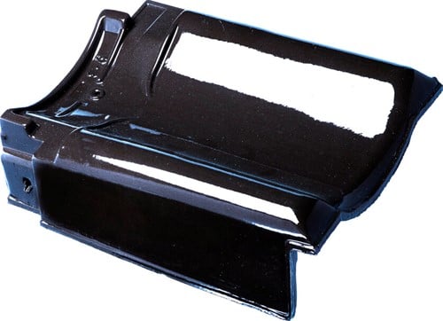 Monier VH-V Gevelpan Links Zwart Glazura