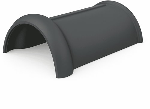 Monier Zwart Vol Donker Halfronde Vorst