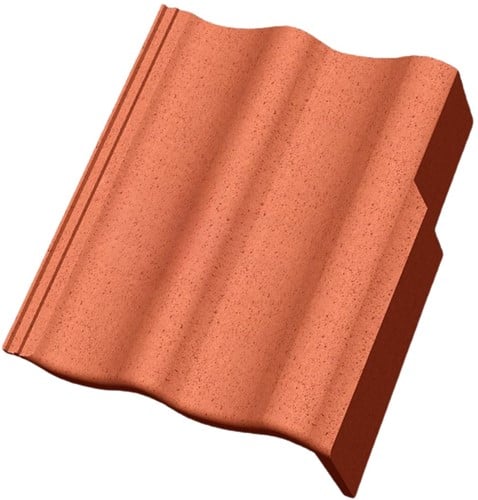 Nelskamp S-Pan Oranjerood Gevelpan Rechts