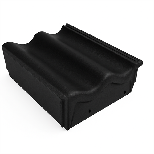 Nelskamp S-Pan Zwart Chaperon Gevelpan Rechts