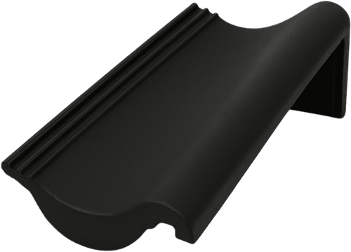 Nelskamp S-Pan Zwart Halve Chaperonpan