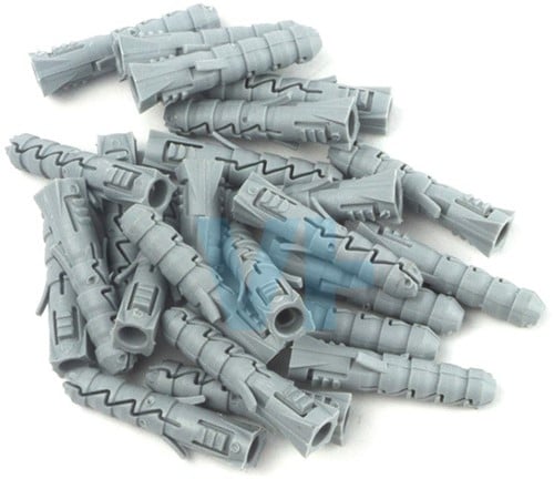 Nylon Plug 5mm | Lengte 25 mm | Muurplug | Doos a 100 stuks