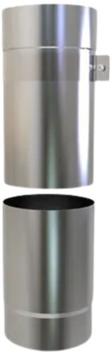 Paspijp 25-40Cm Rvs EW Ø150 mm