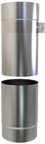 Paspijp 25-40Cm Rvs EW Ø200 mm