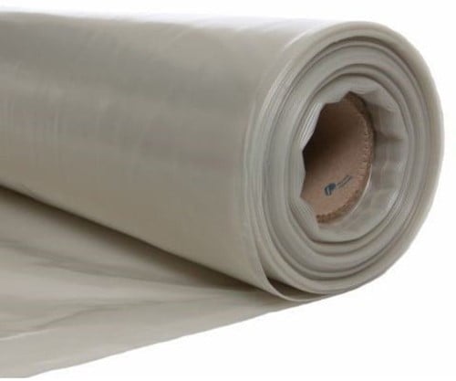 Pe Folie 0,1 mm=100Mu 4X50 meter Dampremmend 200 M²