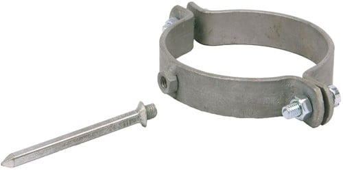 Penbeugel Ø100 mm Stalen Ondereind Zwaar