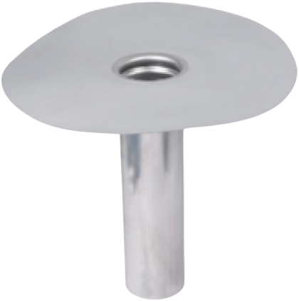 PVC Dakdoorvoer | Ø63mm | Kort 300mm